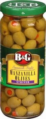 Spanish Style Stuffed Manzanilla Olives, Spanish Style