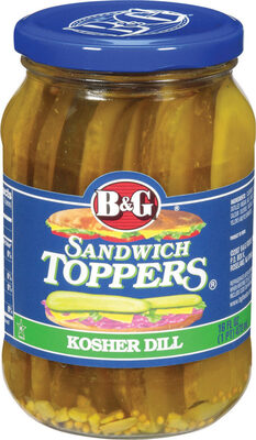 Sandwich Toppers Kosher Dill