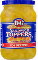 B&G Sandwich Toppers Hot Peppers, 16 Fl Oz