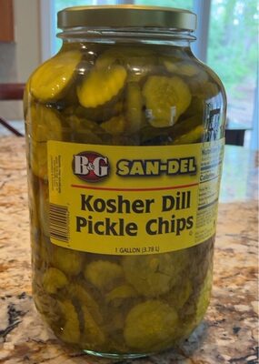 Kosher Dill Pickle Chips