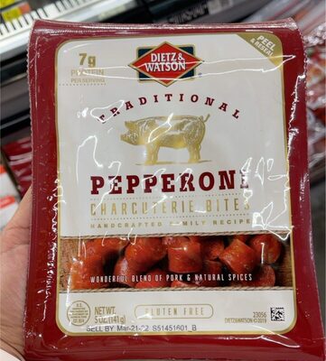 Pepperoni Traditional Charcuterie Bites, Pepperoni