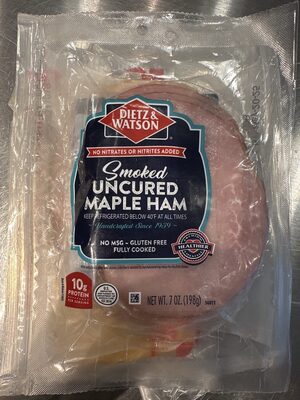 Smoked Maple Ham, Smoked Maple