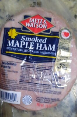 Smoked Maple Ham, Smoked Maple