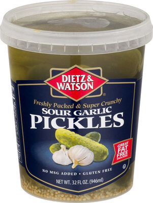Deli Complements Pickles, Sour Garlic