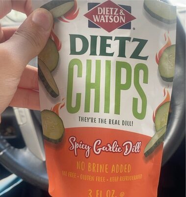 Spicy Garlic Dill Dietz Chips