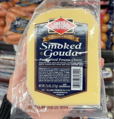 Smoked Gouda Artisan Cheese, Smoked Gouda