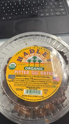 Organic Pitted Deglet Noor Dates