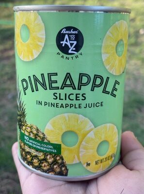 Pineapple Slices In Pineapple Juice, Pineapple Juice