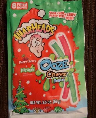 Merry Cherry & Jolly Apple Ooze Chewz Ropes, Merry Cherry & Jolly Apple