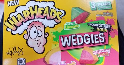 WARHEADS Wedgies 3.5oz. Theater Box