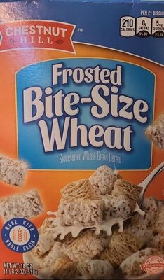 Frosted Bite-Size Wheat Lightly Sweetened Wholegrain Cereal, Frosted Bite-Size Wheat