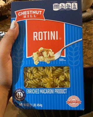 Enriched Macaroni Product, Rotini