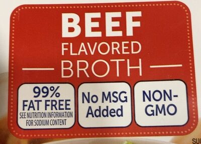 Beef Flavored Broth, Beef