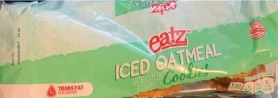 Iced Oatmeal Cookies, Iced Oatmeal