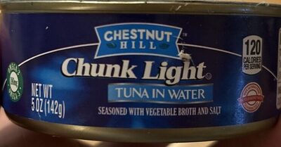 Chunk Light Tuna In Water, Chunk Light