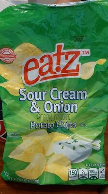 Sour Cream & Onion Potato Chips, Sour Cream & Onion