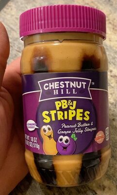 Peanut Butter & Grape Jelly Stripes, Peanut Butter & Grape Jelly