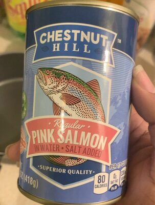 Regular Pink Salmon In Water