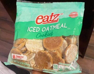 Iced Oatmeal Cookies, Iced Oatmeal