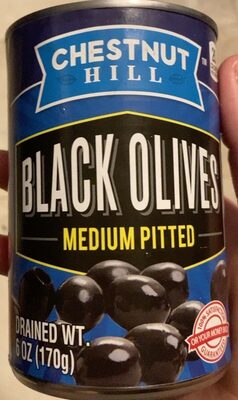Medium Pitted Black Olives