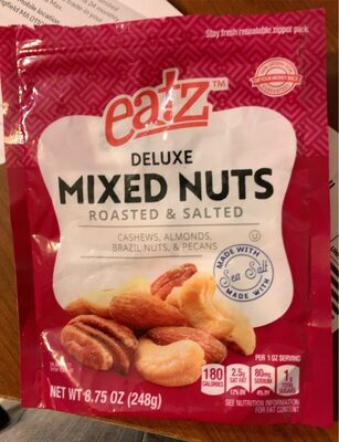 Deluxe Roasted & Salted Mixed Nuts, Deluxe Roasted & Salted