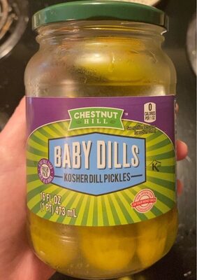Baby Kosher Dills Pickles, Kosher Dill