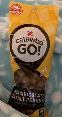 Milk Chocolate Sea Salt Flavored Peanuts, Milk Chocolate Sea Salt