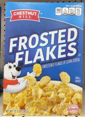 Frosted Flakes Sweetened Flakes Of Corn Cereal, Frosted Flakes