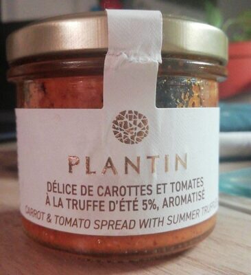 Carrot & Tomato Spread With Summer Truffles, Carrot & Tomato With Summer Truffles