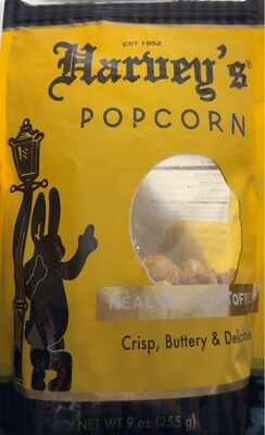 Crisp, Buttery & Delicious Real Butter Toffee Popcorn, Crisp, Buttery & Delicious