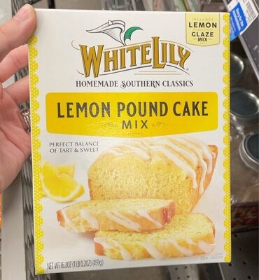 Lemon Pound Cake Mix, Lemon