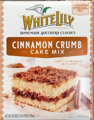 Cinnamon Crumb Cake Mix, Cinnamon Crumb