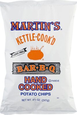 Bar-B-Q Kettle-Cook'D Hand Cooked Potato Chips, Bar-B-Q