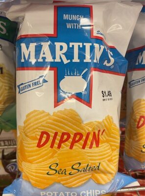 Sea Salted Dippin' Potato Chips, Sea Salted