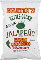 Kettle-Cook'D Hand Cooked Potato Chips, Jalapeno