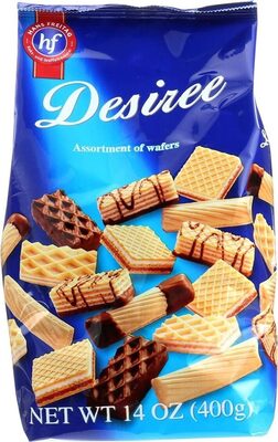 Desiree Assortment Of Wafers With Bittersweet Chocolate, Bittersweet Chocolate