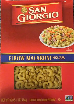 Elbow Macaroni No. 35 Pasta