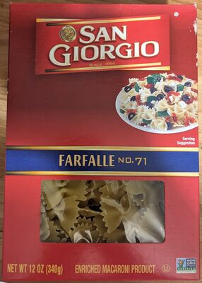Farfalle No. 71 Pasta