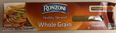 Ronzoni, Healthy Harvest, Whole Wheat Pasta, Spaghetti