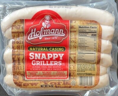 Natural Casing Snappy Grillers