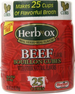 Beef Flavor Cubes Bouillon, Beef