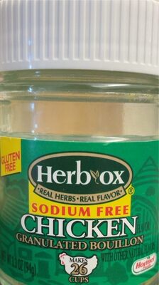 Chicken Flavor Sodium Free Granulated Bouillon, Chicken