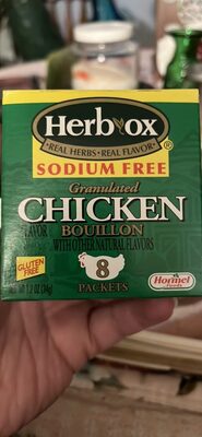Chicken Flavor Sodium Free Granulated Bouillon, Chicken