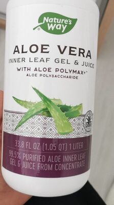 Aloe Vera Inner Leaf Gel & Juice, Aloe Vera