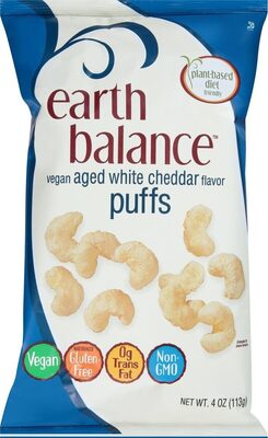 EARTH BALANCE Aged White Cheddar Puffs