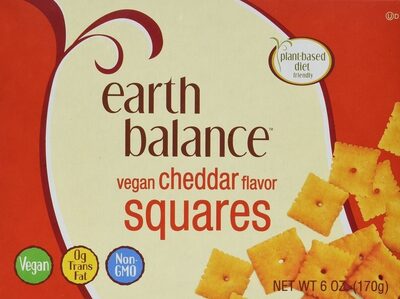 Vegan Cheddar Flavor Squares, Vegan Cheddar