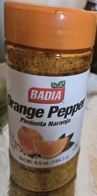 Orange Pepper Seasoning, Orange; Pepper