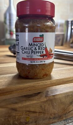 Minced Garlic & Red Chili Pepper