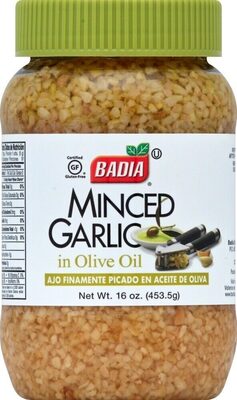 Minced In Olive Oil Garlic