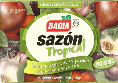 Badia Sazn Tropical 3.52 Oz
